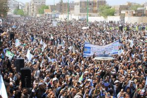 احتفالات وفعاليات حاشدة في العاصمة صنعاء بمناسبة يوم الولاية (صور)