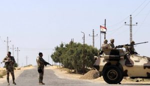 مقتل 4 جنود مصريين شمال سيناء