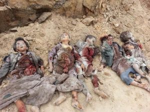 18 شهيداً وجريحاً حصيلة مجزرتين ارتكبها العدوان في محافظة صعدة