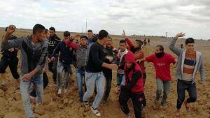 إصابة 21 فلسطينياً برصاص العدو الصهيوني شرق غزة