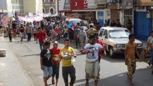 Thousands of Southerners Express Outrage and Demand the Leaving of the Saudi Coalition from Aden