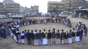 Yemen’s Hajjah Demonstrates Against the Crimes of the Saudi Coalition