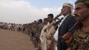 Civilians in Hodeidah Express Their Anger over Saudi Crimes in Yemen (Photos)