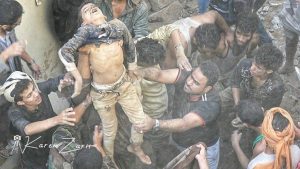 تحالف العدوان يقر بجريمته بحق عشرات المدنيين في صنعاء