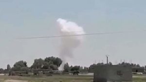 قصف صاروخي يستهدف قاعدة الاحتلال الأمريكي في حقل العمر بسوريا