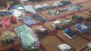 مبادرة مجتمعية لتوزيع ملابس شتوية للفقراء في مديرية الثورة بالعاصمة صنعاء