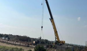 العدو الصهيوني يبدأ ببناء جدار فصل عنصري جديد شمال الضفة الغربية المحتلة