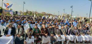 فعالية لمدارس شهيد القرآن بأمانة العاصمة صنعاء بذكرى سنوية الشهيد القائد