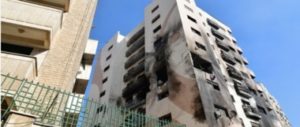 استشهاد سوريين اثنين جراء عدوان صهيوني استهدف مبنى سكنياً في كفرسوسة بدمشق